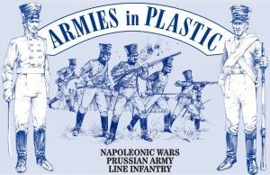 5495 ARMIES IN PLASTIC 1/32 Napoleonic Wars - Prussian Army Line Infantry