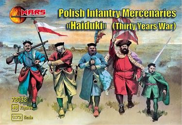 72033 MARS POLISH INFANTRY MERCENARIES HAIDUKI 30 YEAR