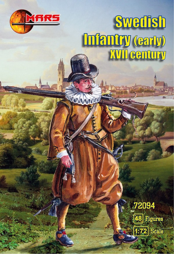 72094 MARS SCALA 1/72 Swedish Infantry early 17th century
