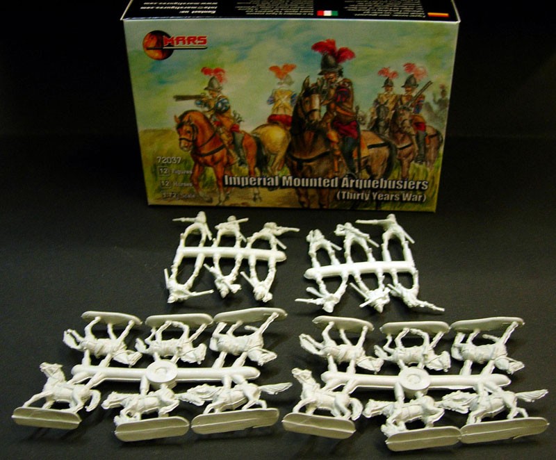 72037 MARS SCALA 1/72 IMPERIAL MOUNTED ARQUEBUSIERS