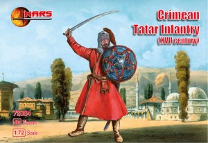 72084 MARS SCALA 1/72 Crimean Tatar Infantry XVII Century