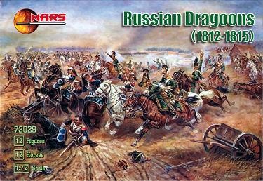 72029 MARS RUSSIAN DRAGONS 1812-1815