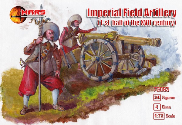 72093 MARS SCALA 1/72 Imperial Field Artillery XVII century