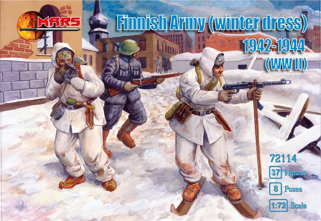 72114 MARS Finnish Army Winter Dress (1942-44). WWII. 1/72