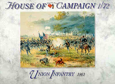 A CALL TO ARMS CALL7255 Union Infantry 1861 1/72
