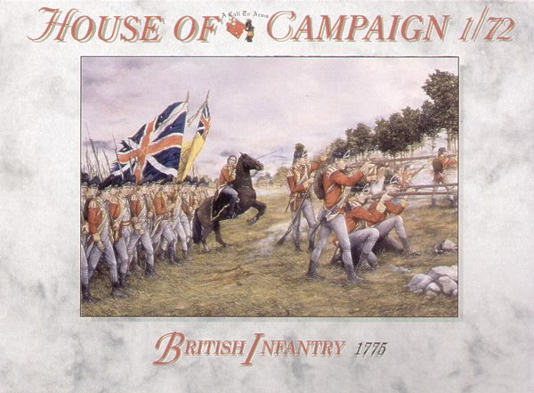 A CALL TO ARMS CALL7265 British Infantry 1775 1/72