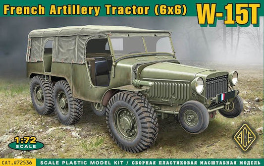 ACE 72536 French WW2 Artillery tractor (6x6) W15T