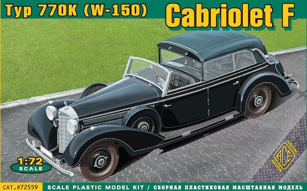 ACE 72559 German Grosser Limo 770K (W-150) Cabriolet F (7 passenger) Touring