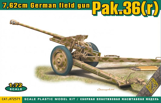 ACE 72571 1/72 Pak.36(r) 7.62cm. German field gun