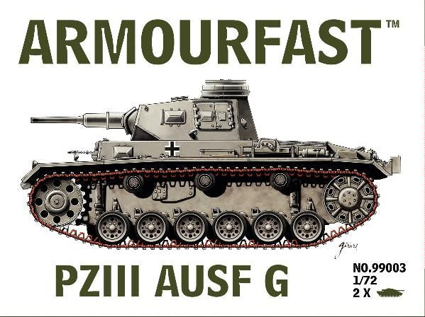 ARMOURFAST ARM99003 CARRO ARMATO PZIII AUSF G