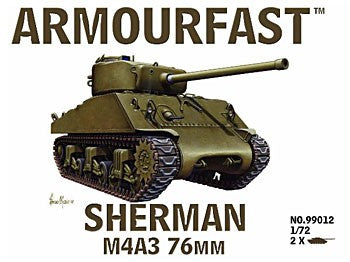 ARMOURFAST ARM99012 Sherman M4A3 76MM Tank