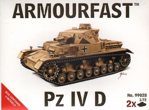 ARMOURFAST ARM99028 Pz.Kpfw.IV Ausf.D