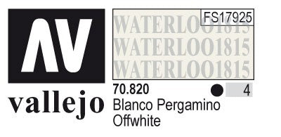 AV70820-004 Vallejo MODEL 17 ml COLOR: white