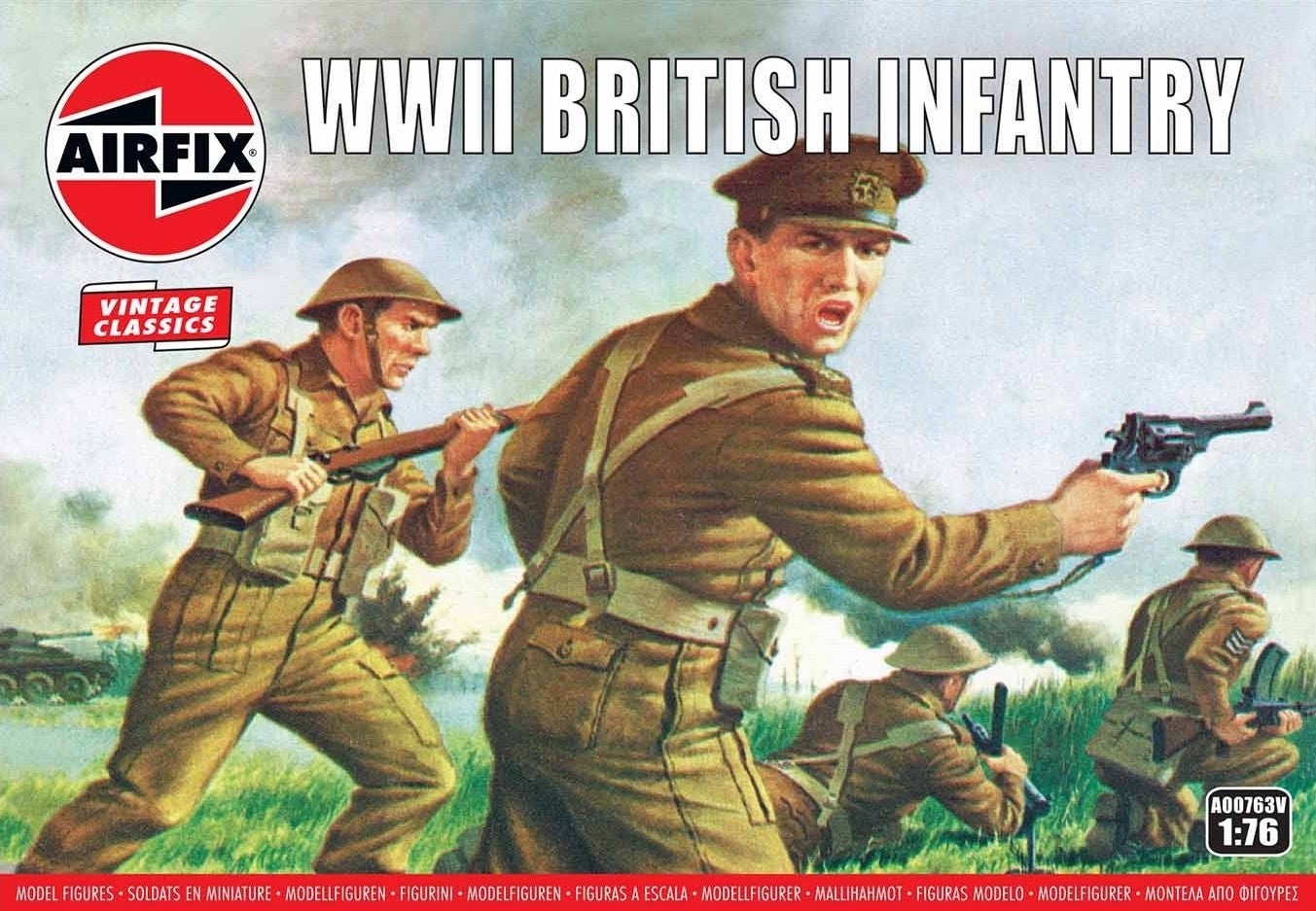AX00763V AIRFIX British Infantry (WWII) Vintage Classics series 1/72