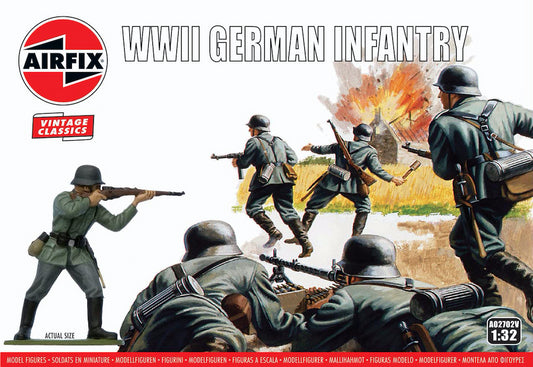 AX02702V AIRFIX German Infantry (WWII)   1/32