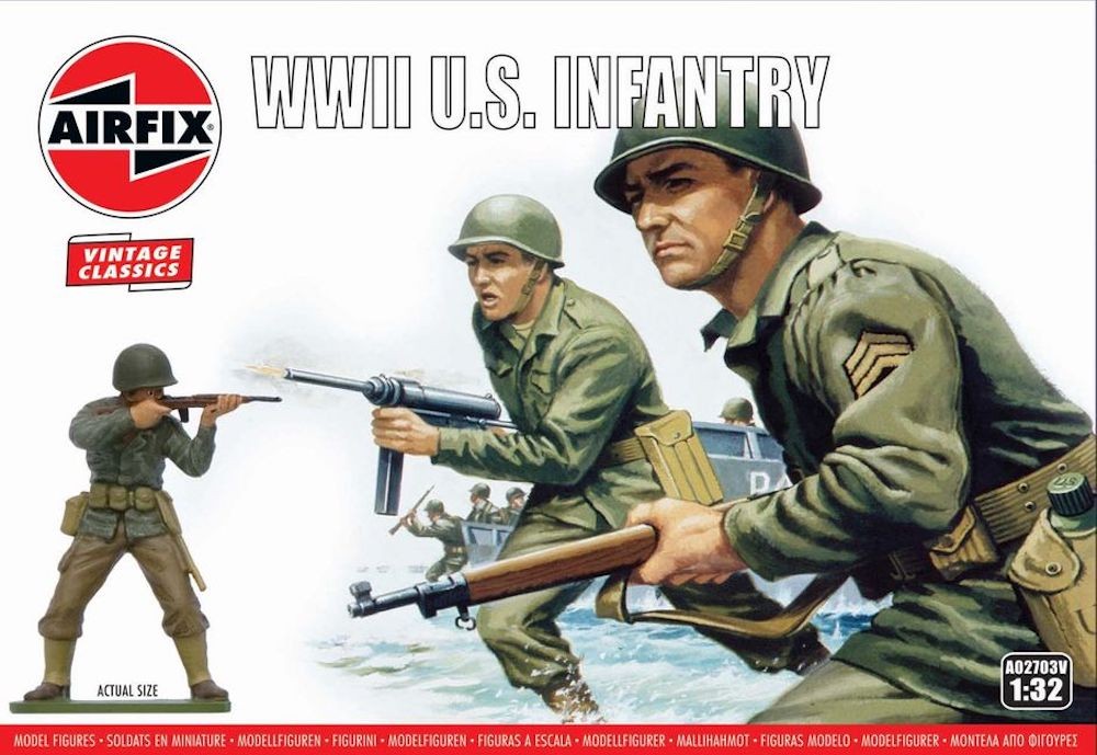 AX02703V AIRFIX 1/32 U.S. Infantry (WWII)