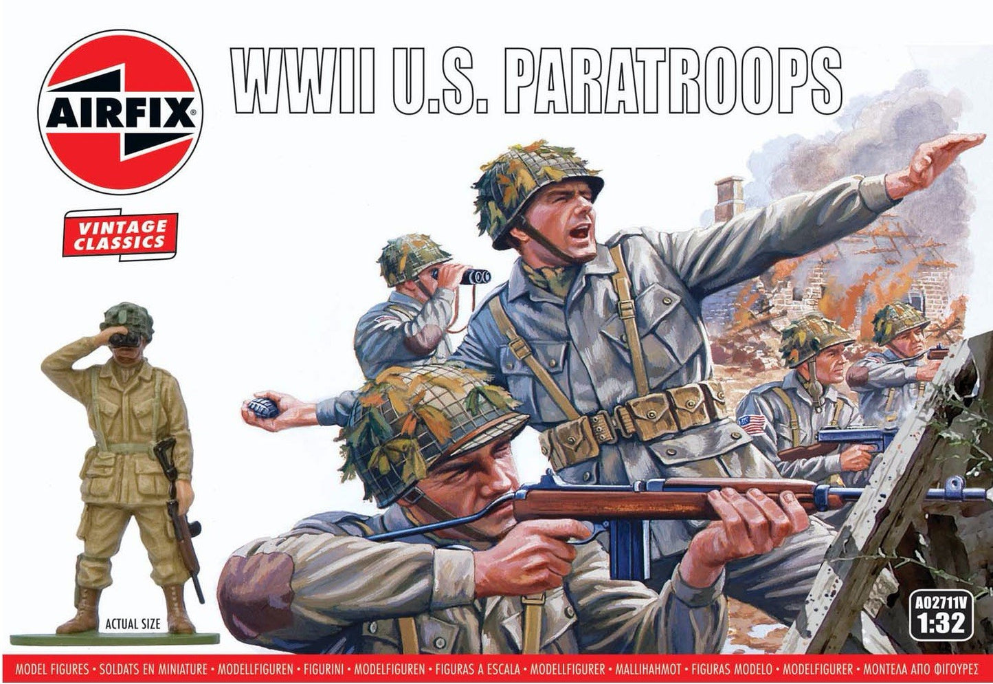 AX02711V AIRFIX U.S. Paratroops (WWII) 1/32