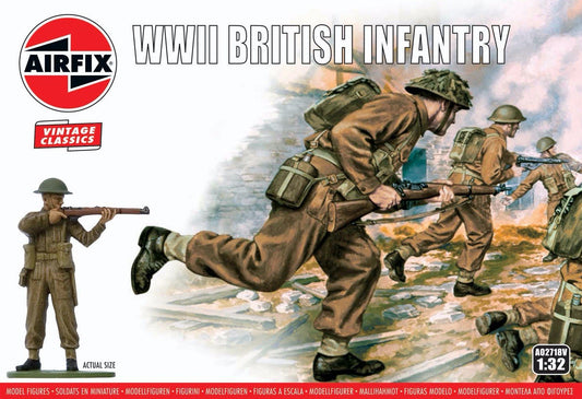 AX02718V AIRFIX  1/32 British Infantry (WWII)