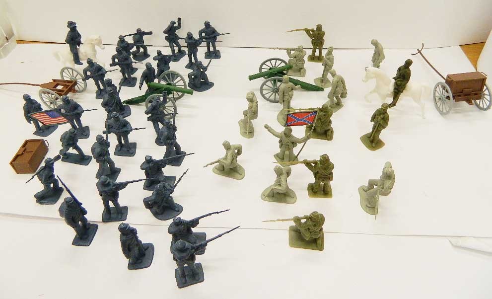 BMC 98531AMERICAN CIVIL WAR ACTION FIGURES 1/32
