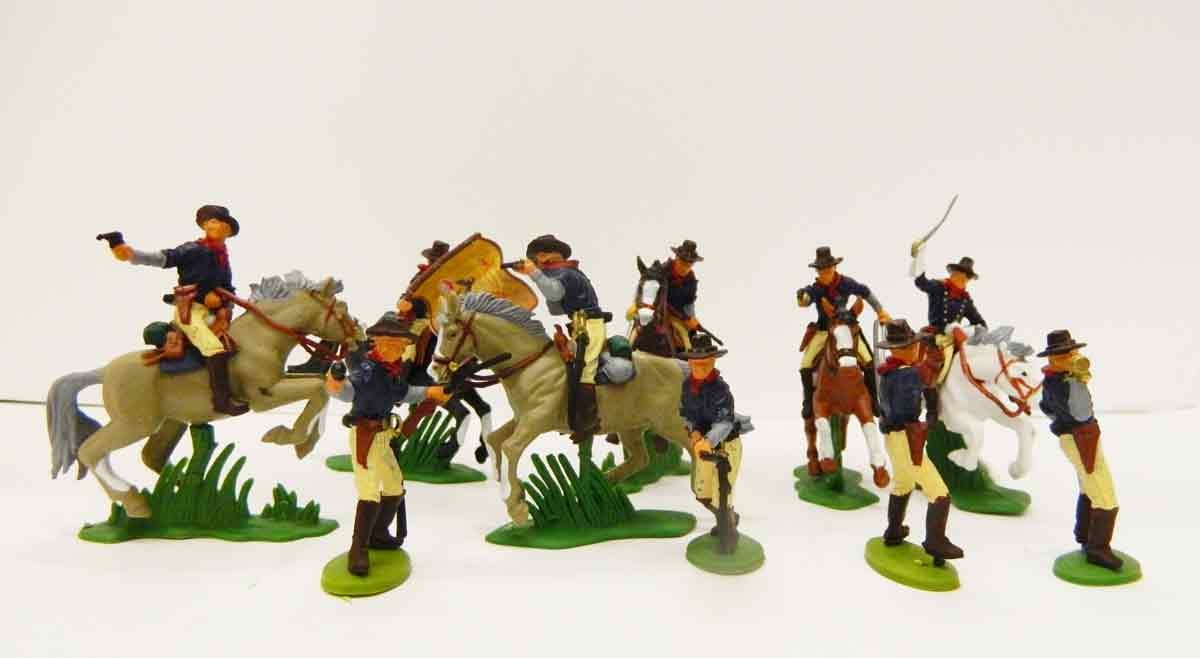 BRITAIN DSG BRIT015 ROUGH RIDERS DIPINTI SENZA SCATOLA 1/32