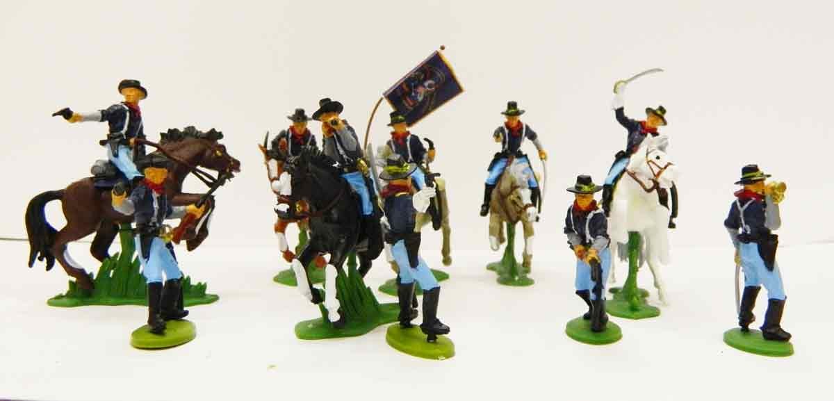 BRITAIN DSG BRIT016 CAVALLERIA NORDISTA DIPINTI SENZA SCATOLA 1/32