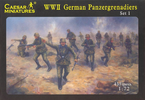 CAESAR H052 World War II German Panzergrenadiers (Set 1)