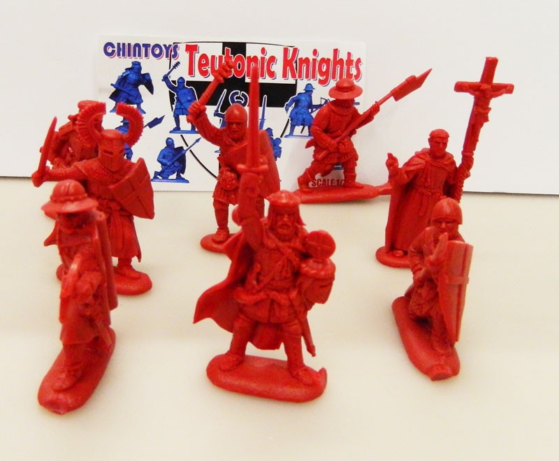 CHINTOYS CHT025 Teutonic Knights (NO BOX. THIS IS IN A POLYTHENE BAG WITH CARD)1/32