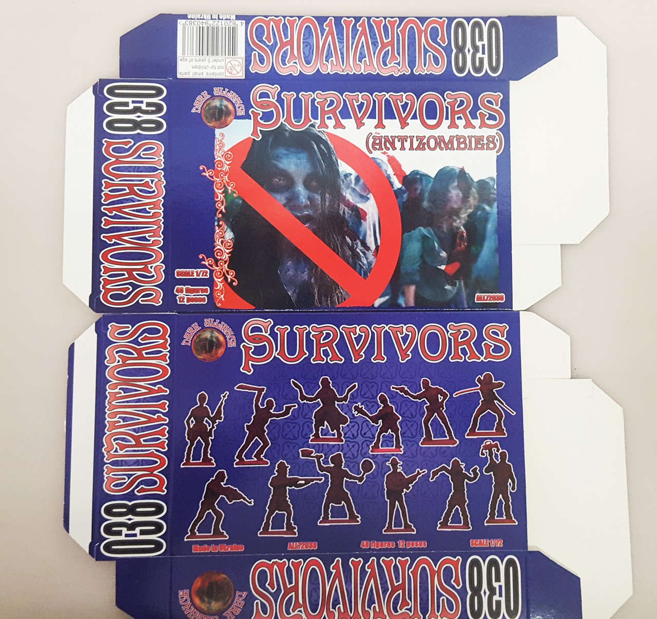 DARK ALLIANCE ALL72038 SURVIVORS 1/72