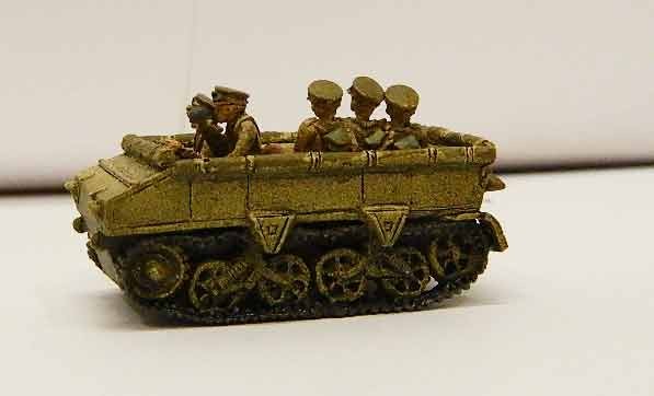 EMF EWM EARLY WAR MINIATURES LIGHT DRAGOON MK2 & 5 SEATED CREW 1/72