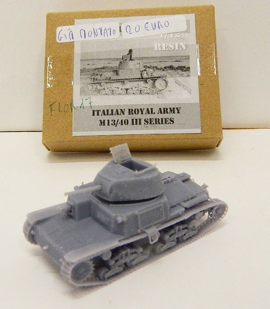 FLOR17 ITALIAN ROYAL ARMY m13/40 III serie 1/72 MODEL 3D INT