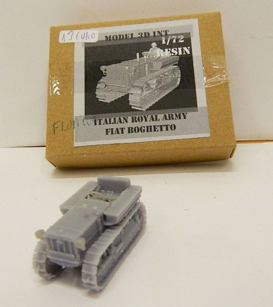 FLOR20 ITALIAN ROYAL ARMY FIAT BOGHETTO 1/72 MODEL 3D INT