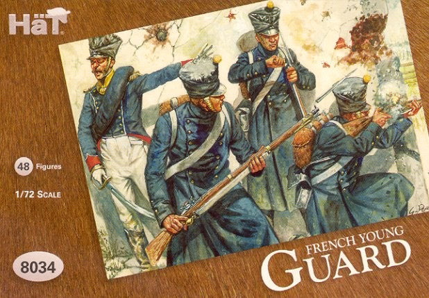 HAT 8034 GIOVANE GUARDIA FRANCESE 1812-15 1/72
