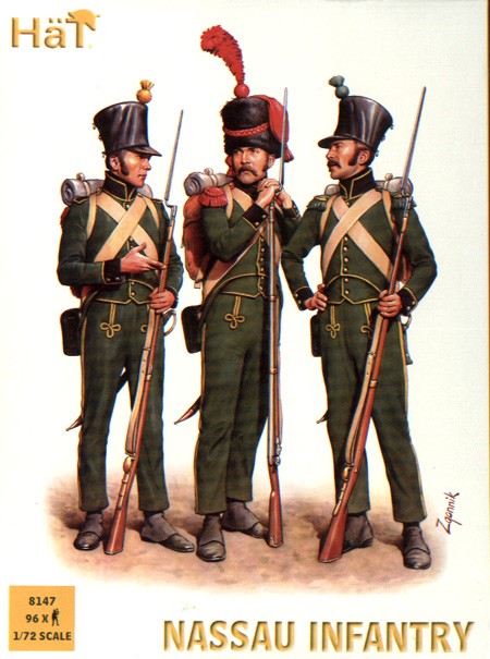 HAT 8147 Napoleonic Nassau Infantry