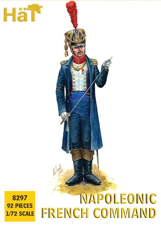 HAT 8297 Napoleonic French command SCALA 1/72