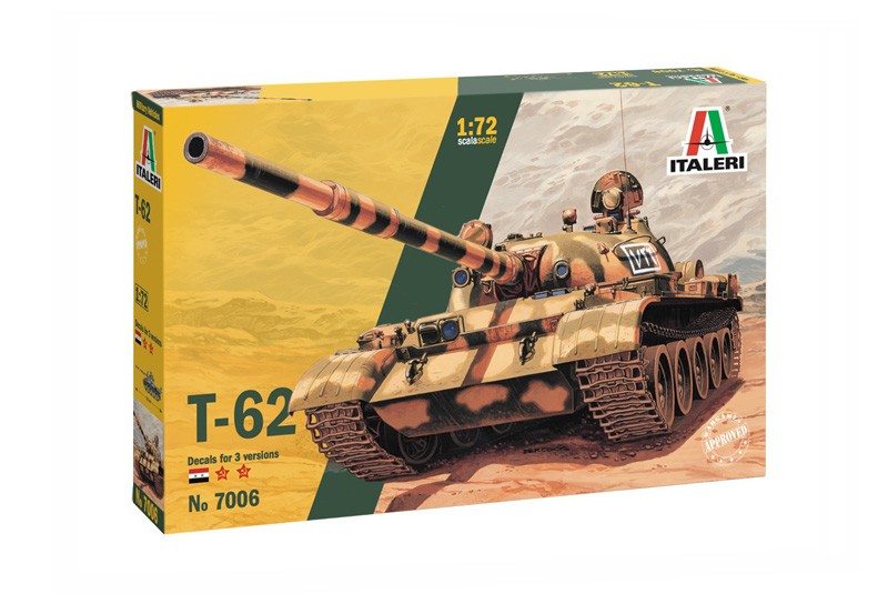 IT7006 ITALERI 1/72 soviet T-62