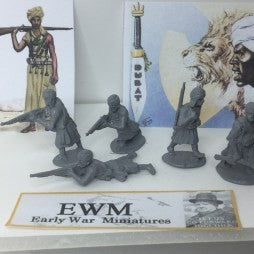 ITALCOL70 EWM 1/72 6 SOMALIAN DUBATS Italian Army 1935 to 1943 / Italian Colonia