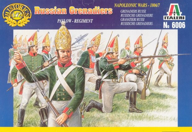 ITALERI 6006 Napoleonic Russian Grenadiers