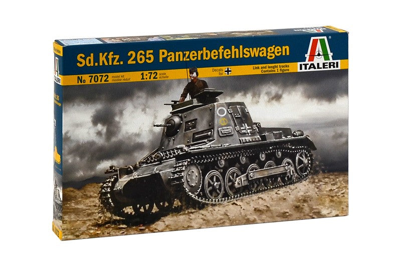 ITALERI 7072 World War II German Sd.Kfz.265 Panzerbefehlswagen.