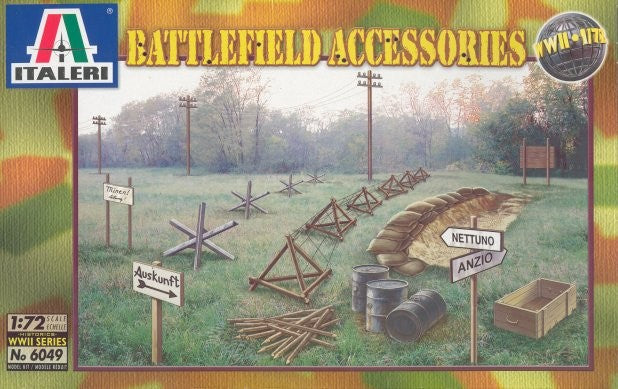 ITALERI 6049 Battlefield Accessories