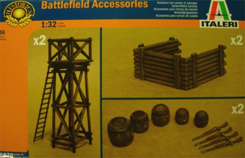 ITALERI 6870 BATTLEFIELD ACCESSORIES 1/32