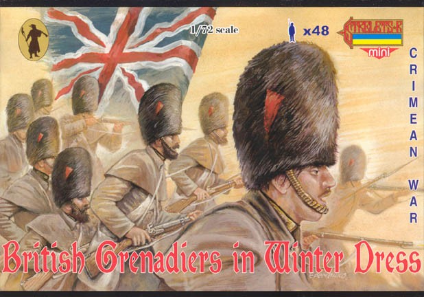 M029 STRELETS SCALA 1/72 BRITISH GRENADIERS IN WINTER DRESS