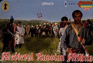 M048 STRELETS SCALA 1/72 MEDIEVAL RUSSIAN MILITIA
