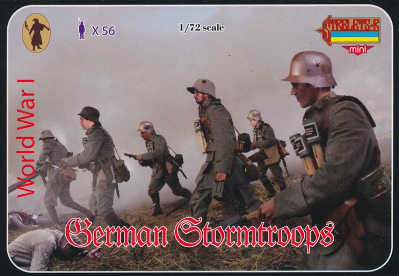 M055 STRELETS SCALA 1/72 German Stormtroops