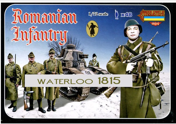 M061 STRELETS SCALA 1/72 ROMANIAN INFANTRY