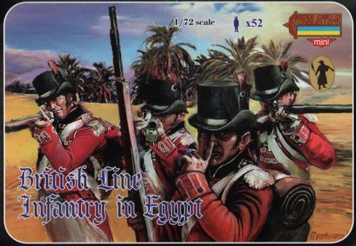 M070 STRELETS SCALA 1/72 British Line Infantry (Egypt) Napoleonic