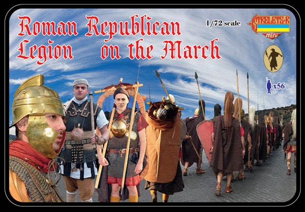 M078 STRELETS SCALA 1/72 Roman Republican Legion on the March