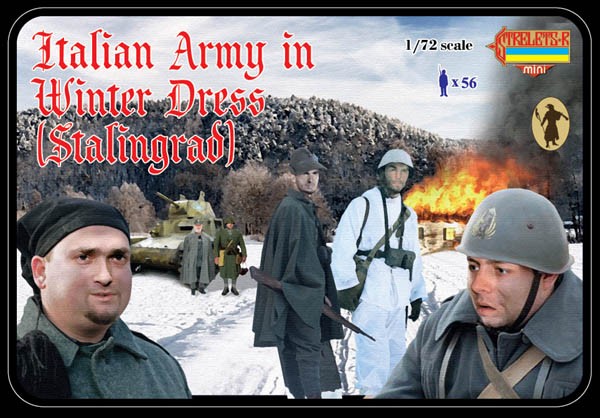 M082 STRELETS SCALA 1/72 Italian Army in Winter Dress (Stalingrad)