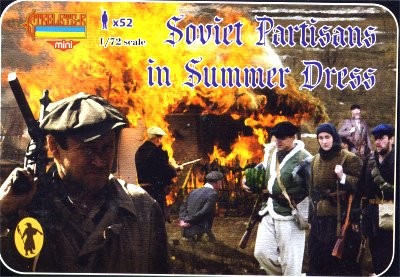 M085 STRELETS SCALA 1/72 SOVIET PARTISANS in Summer dress