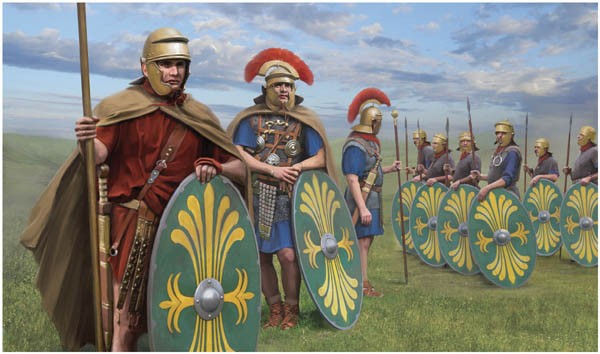 M124 STRELETS SCALA 1/72 Roman Auxiliaries Ranks
