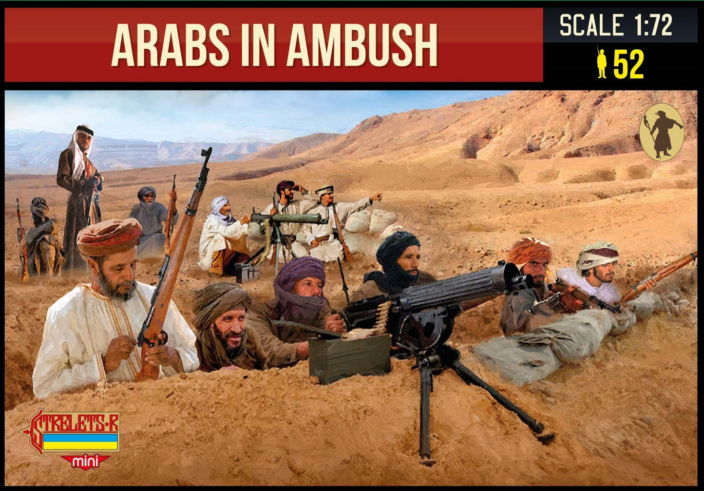 M149 STRELETS Arabs in Ambush WWI 1/72